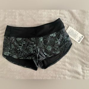 Lululemon NWT speed up shorts